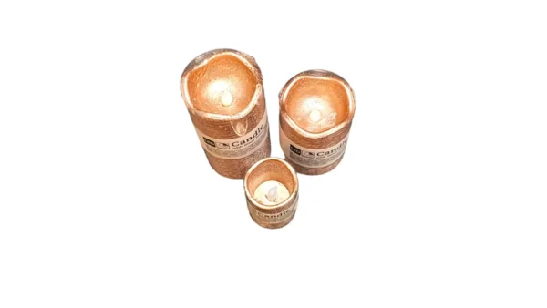 Lys til batterier i Guld og Sølv flere farver - batterier