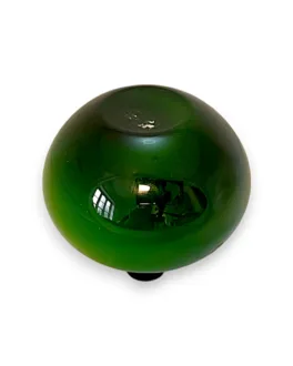 grøn mundblæst lilly glas vase