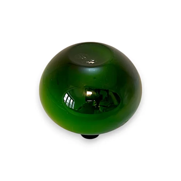 grøn mundblæst lilly glas vase