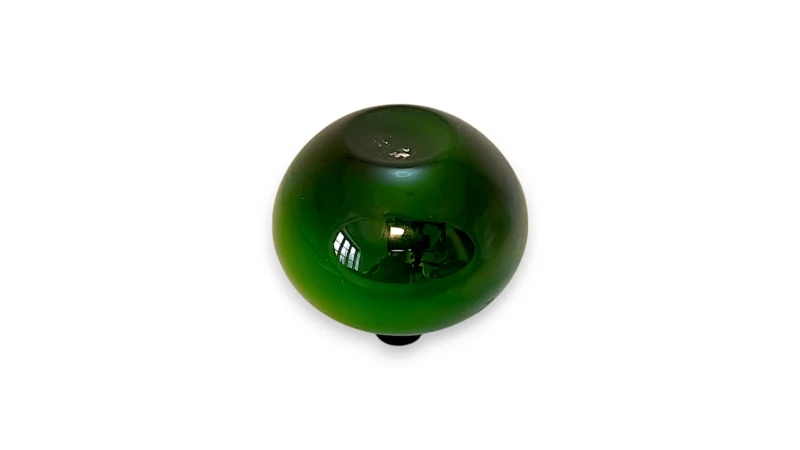grøn mundblæst lilly glas vase