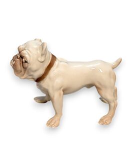 Bing & Grøndahl hunde figur bidsk Bulldog, Dahl Jensen