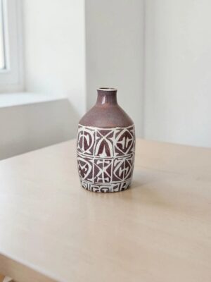 Aluminia Baca Vase Royal copenhagen no 726-3208