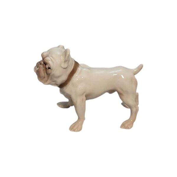 7877.webp Bing & Grøndahl figur bidsk Bulldog, Dahl Jensen-fra siden