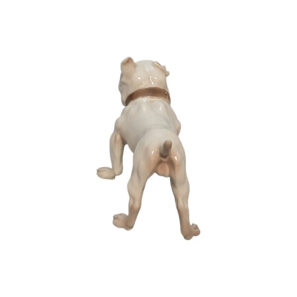 7878.webp Bing & Grøndahl figur bidsk Bulldog, Dahl Jensen-bag
