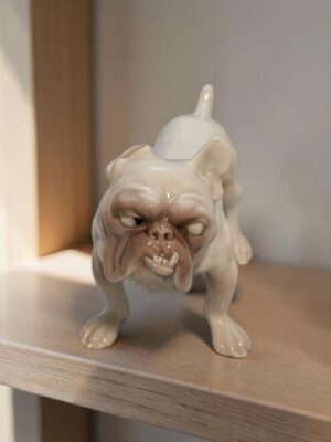 Bing & Grøndahl figur bidsk Bulldog, Dahl Jensen-1679