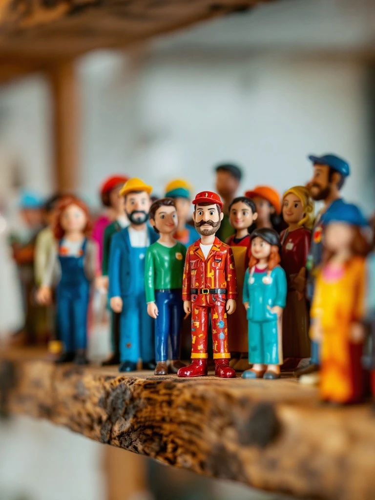 Menskefigurer-