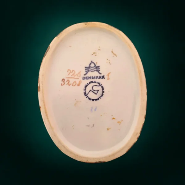 Aluminia Baca Vase Royal copenhagen no 726-3208