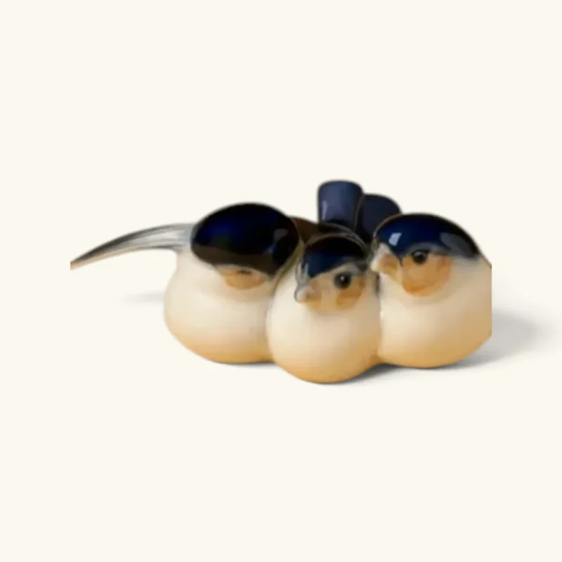 Søde Finker Royal Copenhagen fuglefigur nr.1045