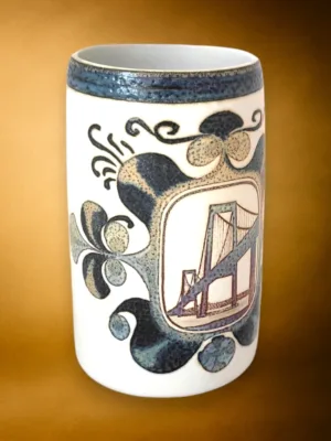 Krus med ny Lillebæltsbro, Royal Copenhagen