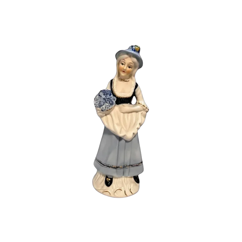 Alt: Porcelaensfigur pige med kurv blaa blomster blaa hat transparent Titel: Pige med kurv porcelaensfigur 1080x1080 Material: Porcelæn Farver: Lyseblå, sort, hvid, guld Højde: Ca. 18-20 cm (figur) Fil: pige_kurv_1080_trans.webp - 1080x1080 - 28,3 KB - transparent WebP