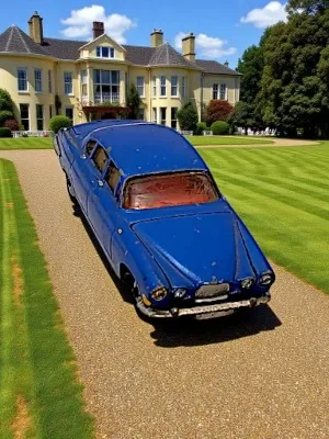 Corgi Toys 238 Jaguar Mark X Sedan med kuffert 21101-59