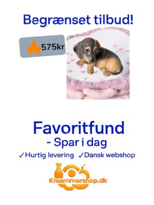 Gravhund- Royal Copenhagen hundefigur nr. 3140