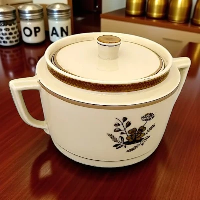 Sukkerskål Kløverblomst Royal Copenhagen (Gamle Liselund)