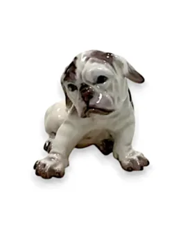 Hvalp, Engelsk Bulldog Dahl Jensen figur nr. 1139