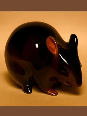 mus-Photoroom1 Markmus- sjælden Royal Copenhagen figur nr. 2564