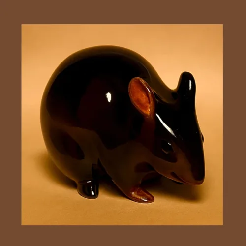 Markmus- sjælden Royal Copenhagen figur nr. 2564