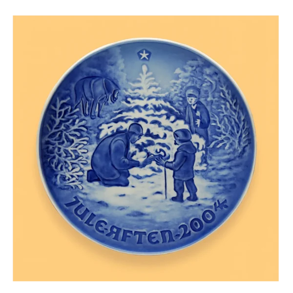Denne smukke Bing & Grøndahl Juleplatte fra 2004