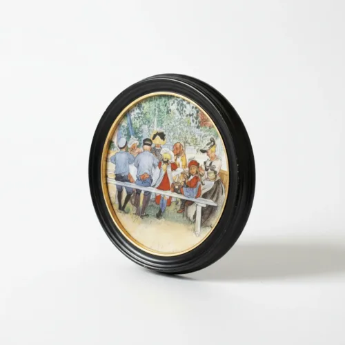 Royal Copenhagen frokost under stort birketræ