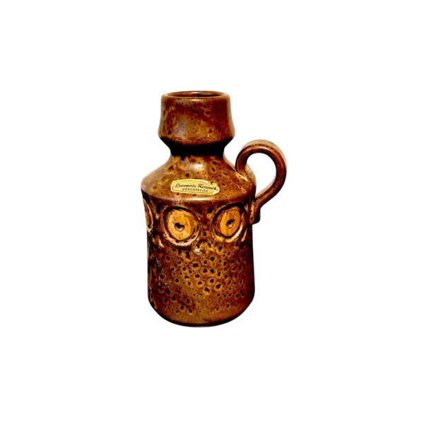 Håndlavet keramik vase/kande fra Løvmose