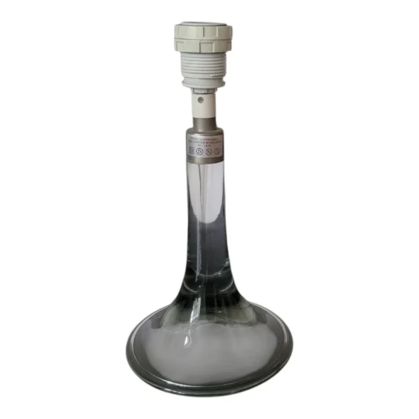 Holmegaard Fanfare bordlampe i grå glas