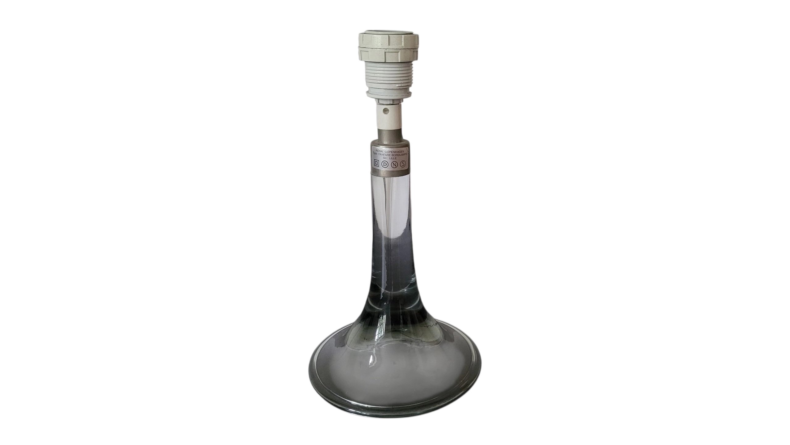 glas lammpe fra holmegaard