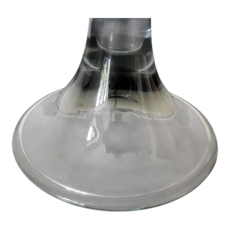 Holmegaard Fanfare bordlampe i grå glas