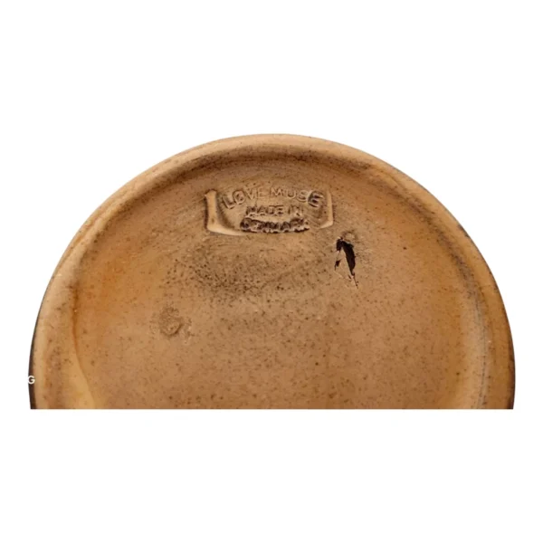 keramik kande/vase fra løvmose