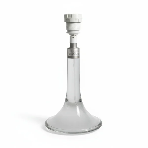 Holmegaard Fanfare bordlampe i grå glas findes i flere farver