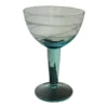 Elegante turkis corktal glas