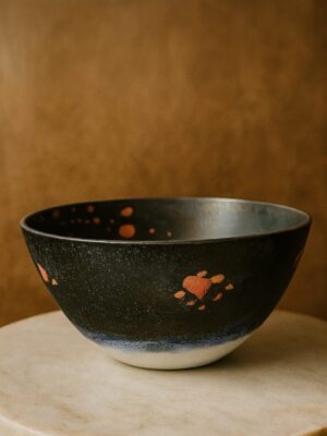 Stor Eslau Unika stentøjs-skål – nr. 965/2000.