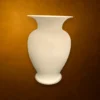 hvid glas vase