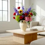 Eksklusiv Håndlavet Vase i Glas til Elegant Indretning