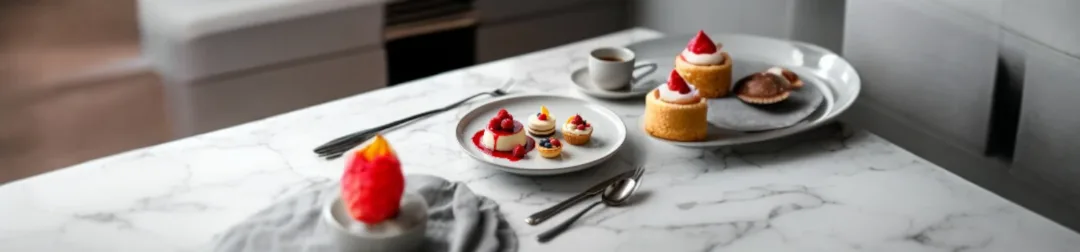 Dessert Tallerkener-