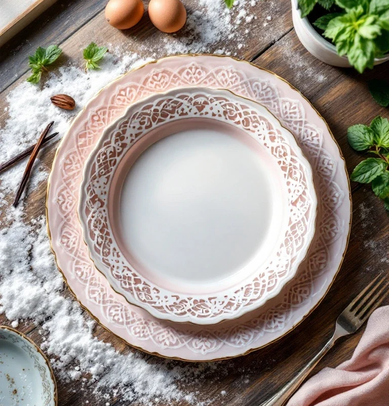 Desserttallerkner-