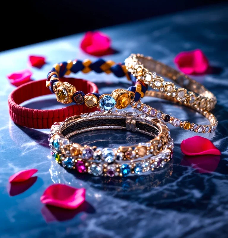 Flere foskellige Armbånd-