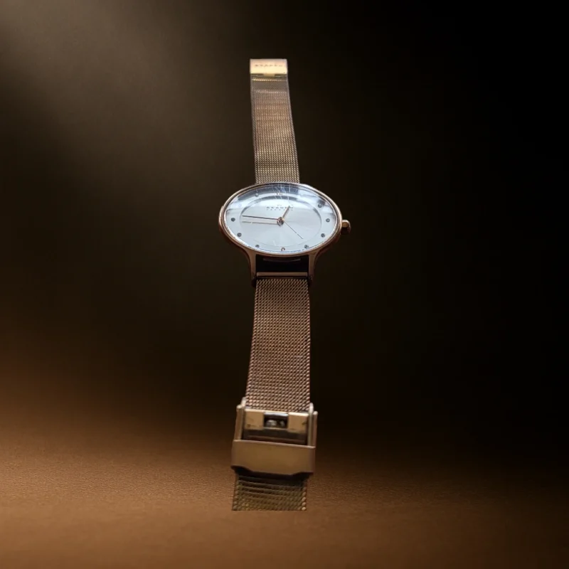 Dameur Skagen Anita Guldfarvet lænke SKW2150