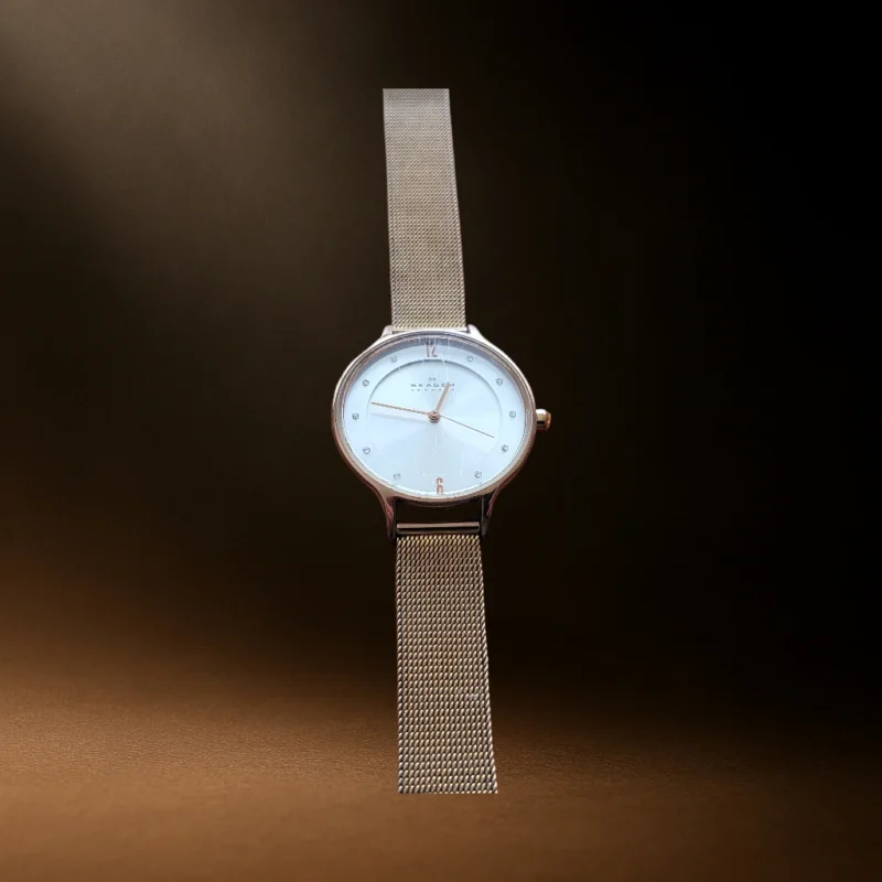 Dameur Skagen Anita Guldfarvet lænke SKW2150