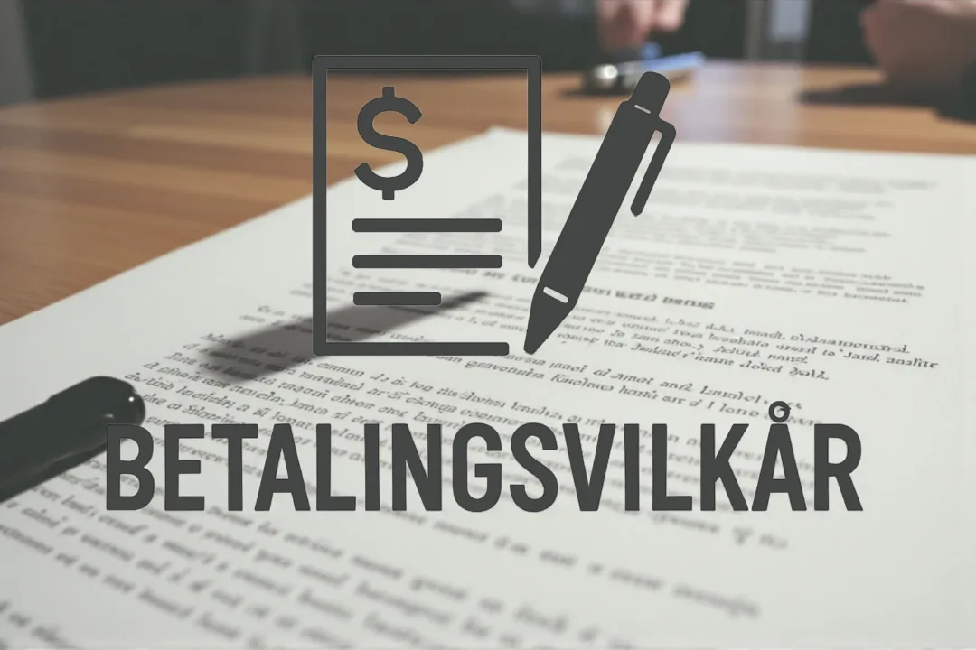 Betalingsvilkår-