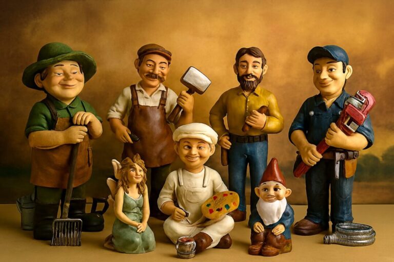 Håndværker figurer