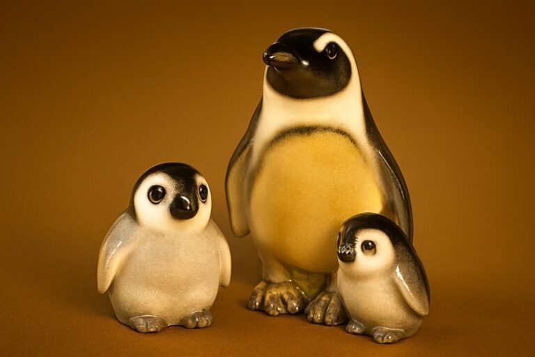 Cower billede af pingviner