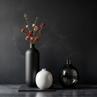 flere forskellige vaser-