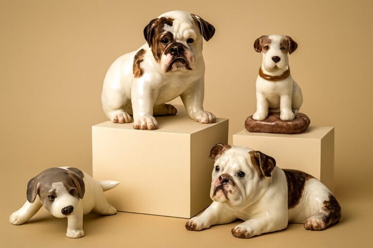 Cower billede af hunfigur