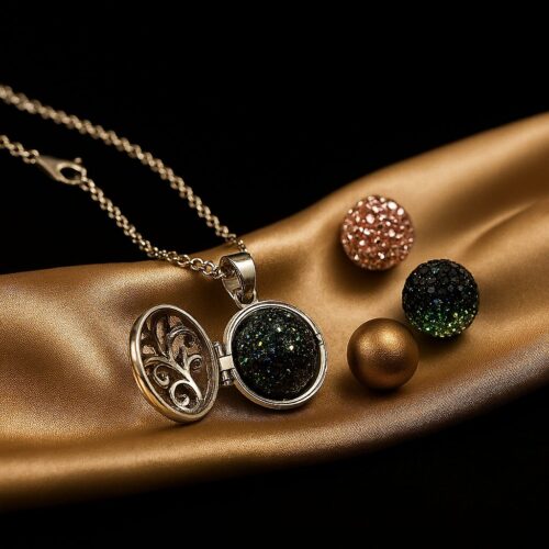 Copilot_20251106_003147 Skiftelys halskæde med udskiftelig kugle