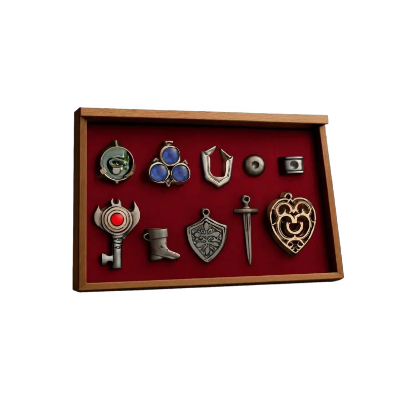 Legend of Zelda pinsæt med detaljer