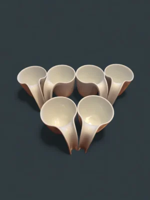 Royal Copenhagen 494 porcelæn krus – Ole Jensen design 1997