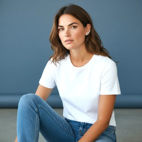 cowerbillede øreringe