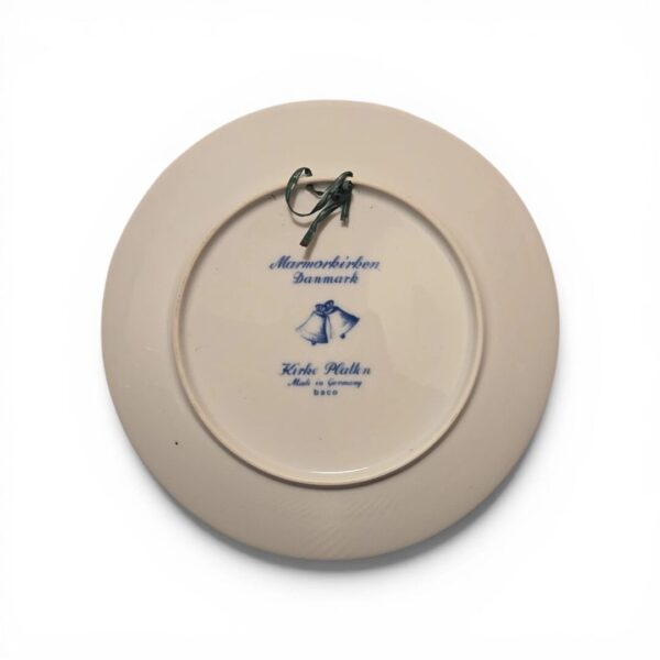 Juleplatte Marmorkirken Danmark 1970-bagside