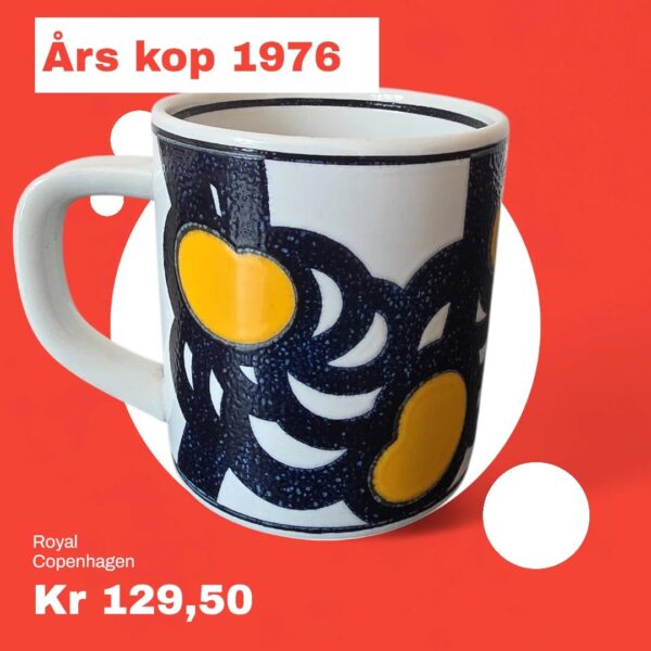 Års kop Royal  Copenhagen 1976