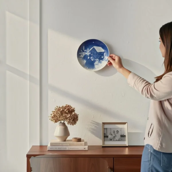 Bing & Grøndahl 1967 Juleplatte Fuglenes Jul Danmark