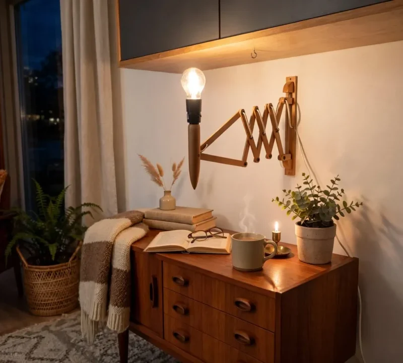 Holmegaard Fanfare bordlampe i grå glas findes i flere farver